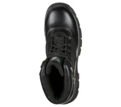 SKECHERS Men's Work Wascana-Linnean 6 Inch Shaft Height Composite Toe 77522 -Western Fashion Shoes 77522 BLK B