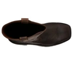 SKECHERS Men's Work Tidance 9 1/2 Inch Shaft Height Steel Toe Boot 77524 -Western Fashion Shoes 77524 CDB B