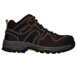 SKECHERS Men's Work Monter Composite Toe Waterproof 77538 -Western Fashion Shoes 77538 DKBR E 1