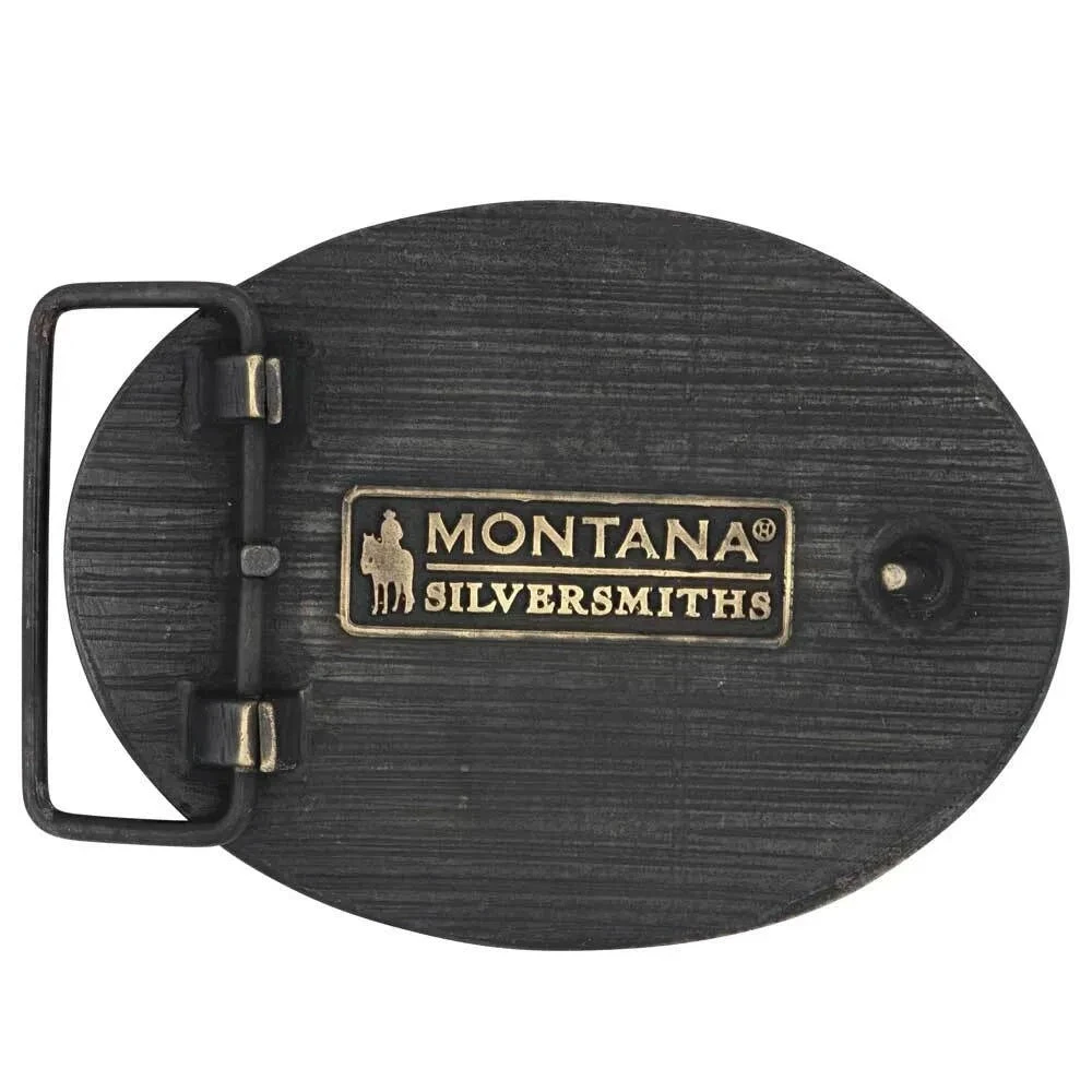 Montana Silversmiths MONTANA SILVERSMITH Men's Filigree Initial Attitude Belt Buckle A915A 2 Montana Silversmiths MONTANA SILVERSMITH Men's Filigree Initial Attitude Belt Buckle A915A - Image 2