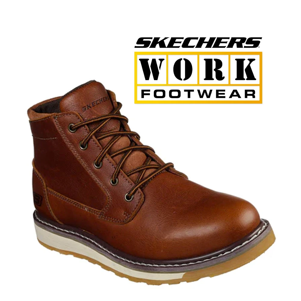 SKECHERS Men's Work Boydton-Emporia Waterproof 77197 1 SKECHERS Men's Work Boydton-Emporia Waterproof 77197