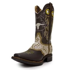 EL GENERAL Men's Rodeo Boot 33309 -Western Fashion Shoes Bota Rodeo El General 033309 02