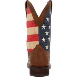 DURANGO Men's Saddlebrook Union Flag Western Boot DDB0446 -Western Fashion Shoes DDB0446 back
