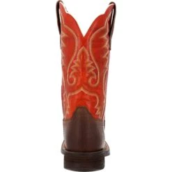 DURANGO Men's Saddlebrook™ Acorn Crimson Western Boot DDB0447 -Western Fashion Shoes DDB0447 back