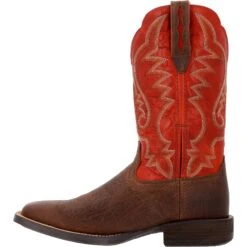 DURANGO Men's Saddlebrook™ Acorn Crimson Western Boot DDB0447 -Western Fashion Shoes DDB0447 instep profile