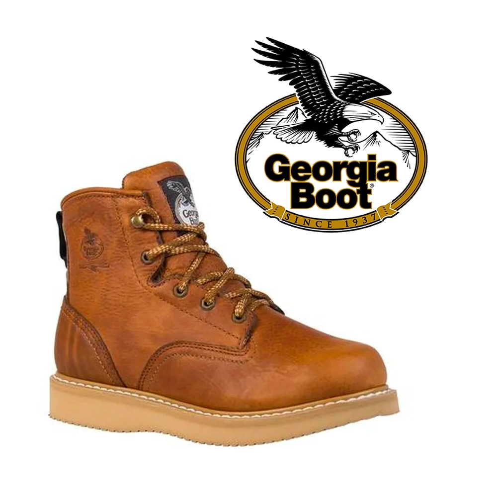 GEORGIA BOOT Men's Georgia 6 Inch Wedge G6152 1 GEORGIA BOOT Men's Georgia 6 Inch Wedge G6152