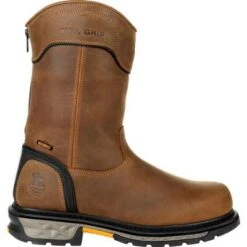 GEORGIA BOOT Men's Carbo-Tec LTX 11 Inch Waterproof Pull On GB00393 -Western Fashion Shoes GB00393 8 LARGE 68fc6b9b b62a 4b1e a4e6 ec84453329c1