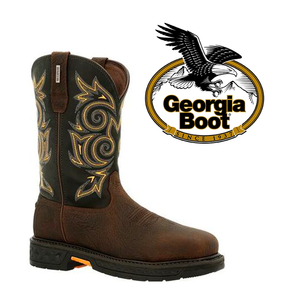 GEORGIA BOOT Men's Carbo-Tec LT Steel Toe Waterproof 11 Inch Pull-On GB00437 1 GEORGIA BOOT Men's Carbo-Tec LT Steel Toe Waterproof 11 Inch Pull-On GB00437