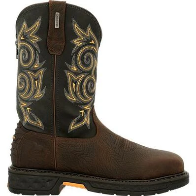 GEORGIA BOOT Men's Carbo-Tec LT Steel Toe Waterproof 11 Inch Pull-On GB00437 4 GEORGIA BOOT Men's Carbo-Tec LT Steel Toe Waterproof 11 Inch Pull-On GB00437 - Image 4