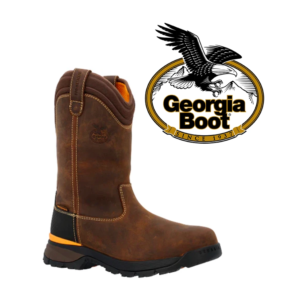 GEORGIA BOOT Men's TBD Waterproof Wellington 11 Inch Pull-On Boot GB00598 1 GEORGIA BOOT Men's TBD Waterproof Wellington 11 Inch Pull-On Boot GB00598