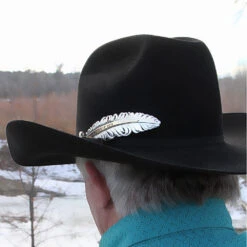 Montana Silversmiths MONTANA Silver Smith Classic Trophy Hat Feather HF4210RTS -Western Fashion Shoes HF4210RTS mod
