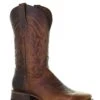 CORRAL BOOTS Men's Embroidery Wide Square Toe L5733