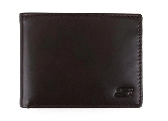 SKECHERS Smooth Pebble Slimfold Wallet N30007 1 SKECHERS Smooth Pebble Slimfold Wallet N30007