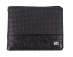 SKECHERS Two Tone Perf Slimfold Wallet N30009