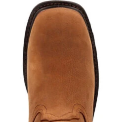 ROCKY Men's Rams Horn Waterproof Pull-On Work Boot RKW0395 14 ROCKY Men's Rams Horn Waterproof Pull-On Work Boot RKW0395 -Western Fashion Shoes RKW0395 birdseye
