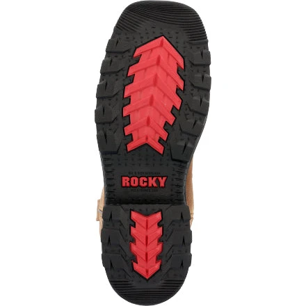 ROCKY Men's Rams Horn Waterproof Pull-On Work Boot RKW0395 8 ROCKY Men's Rams Horn Waterproof Pull-On Work Boot RKW0395 - Image 8