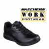 SKECHERS Women's Work Relaxed Fit: Dantey 1 1/4 Inch Heel Slip Resistant 108070