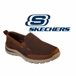 SKECHERS Men's Relaxed Fit: Superior - Milford 1 Inch Heel 64365