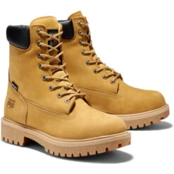 TIMBERLAND PRO Men's Direct Attach 8 Inch Steel Toe Waterproof TB026002713 -Western Fashion Shoes TB026002713 alt4 600x 7330cb44 d0a9 4f5d 8d61 11d9263e4d3b