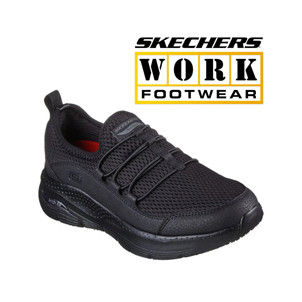 SKECHERS Women's Work Arch Fit Slip Resistant-Jitsy 108063 1 SKECHERS Women's Work Arch Fit Slip Resistant-Jitsy 108063